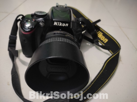 Nikon d5100 with 50 mm prime